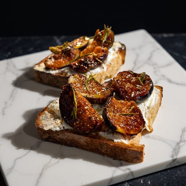Fig Bruschetta.
