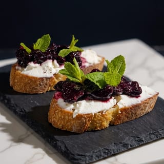 Cherry Bruschetta